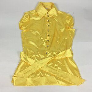 (PO) VIXEN, Yellow Button-down Shirt